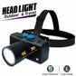 Pick Ur Needs Rechargeable Long Range Dimmable Zoom LED Headlamp 75W 800mAH 3 Light Modes 5 hrs Flood Lamp Emergency Light