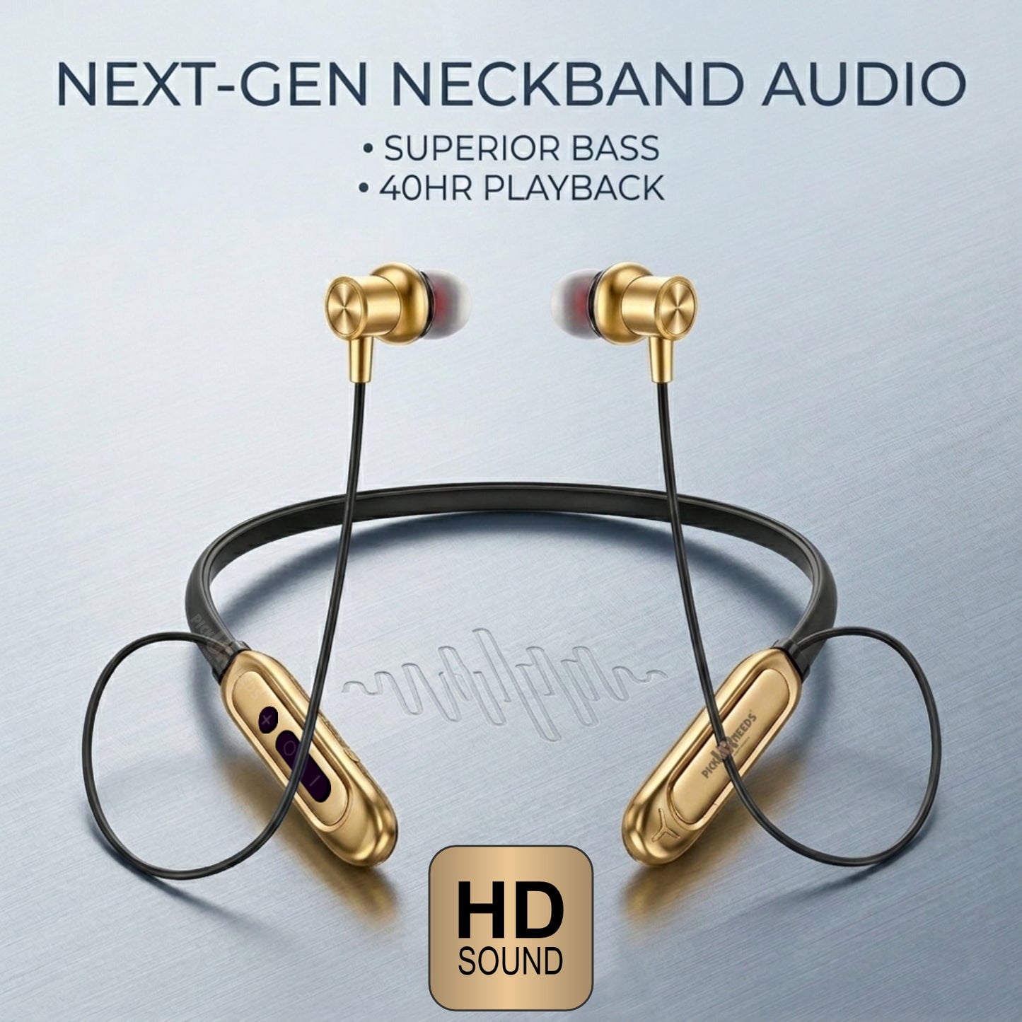 Stylish Premium Wireless Bluetooth Headphones with Powerful Bass