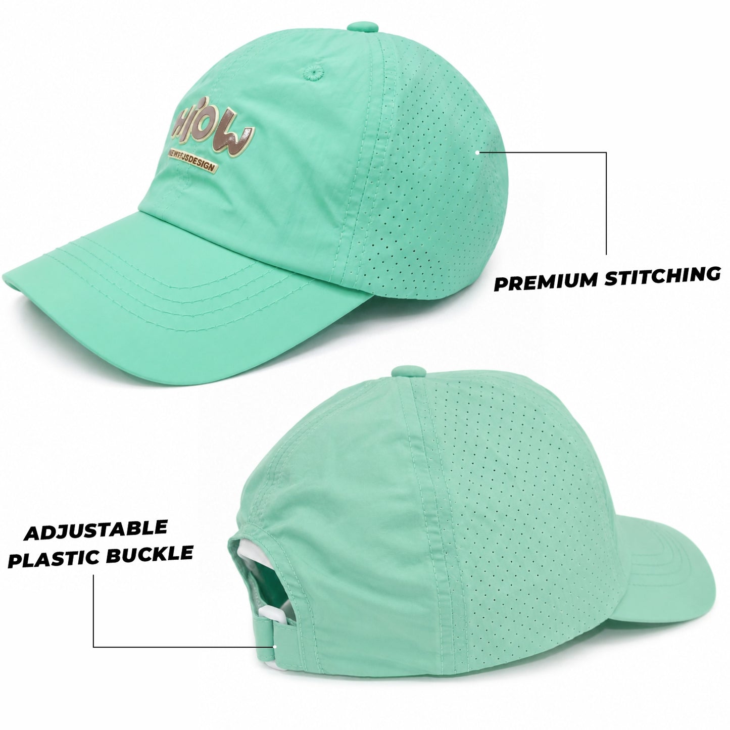 Pick Ur Needs Kids & Teenage Baseball Cap,Lightweight Breathable Fabric, Adjustable Fit, Sweat Resistant, Premium Embroidered Logo