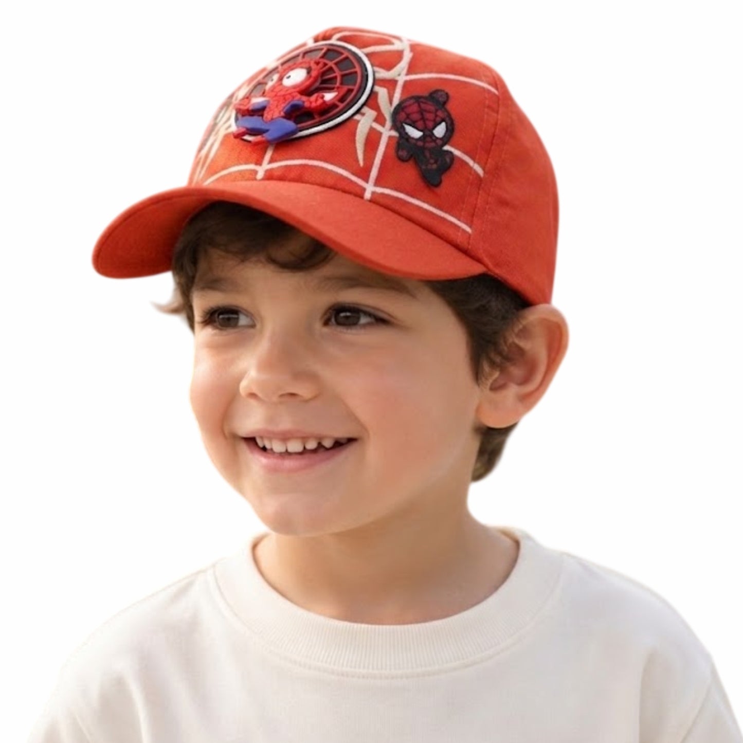 Pick Ur Needs Kids Spider Design Baseball Cap for Boys & Girls Adjustable Strap Summer Sun Protection Hat