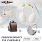 Pick Ur Needs Stylish Stone Design Foldable / Adjustable Ear Muff High Quality Furr Ear Warmer Ear Muff