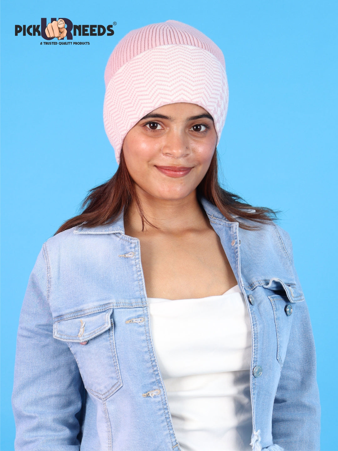 Pick Ur Needs Winter Cuff Beanie Cap – Double-Layered Warm Winter Hat