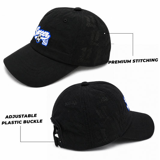 Pick Ur Needs Soccer Embroidered Performance Baseball Cap for Kids & Teens – Breathable Sun Protection Sports Hat, Adjustable Lightweight Soccer Caps