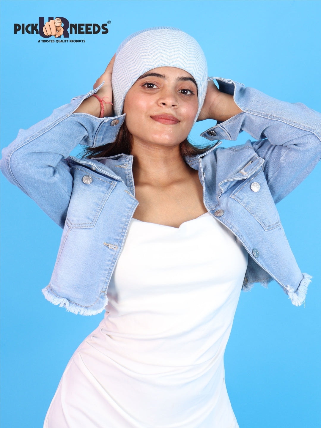 Pick Ur Needs Winter Cuff Beanie Cap – Double-Layered Warm Winter Hat
