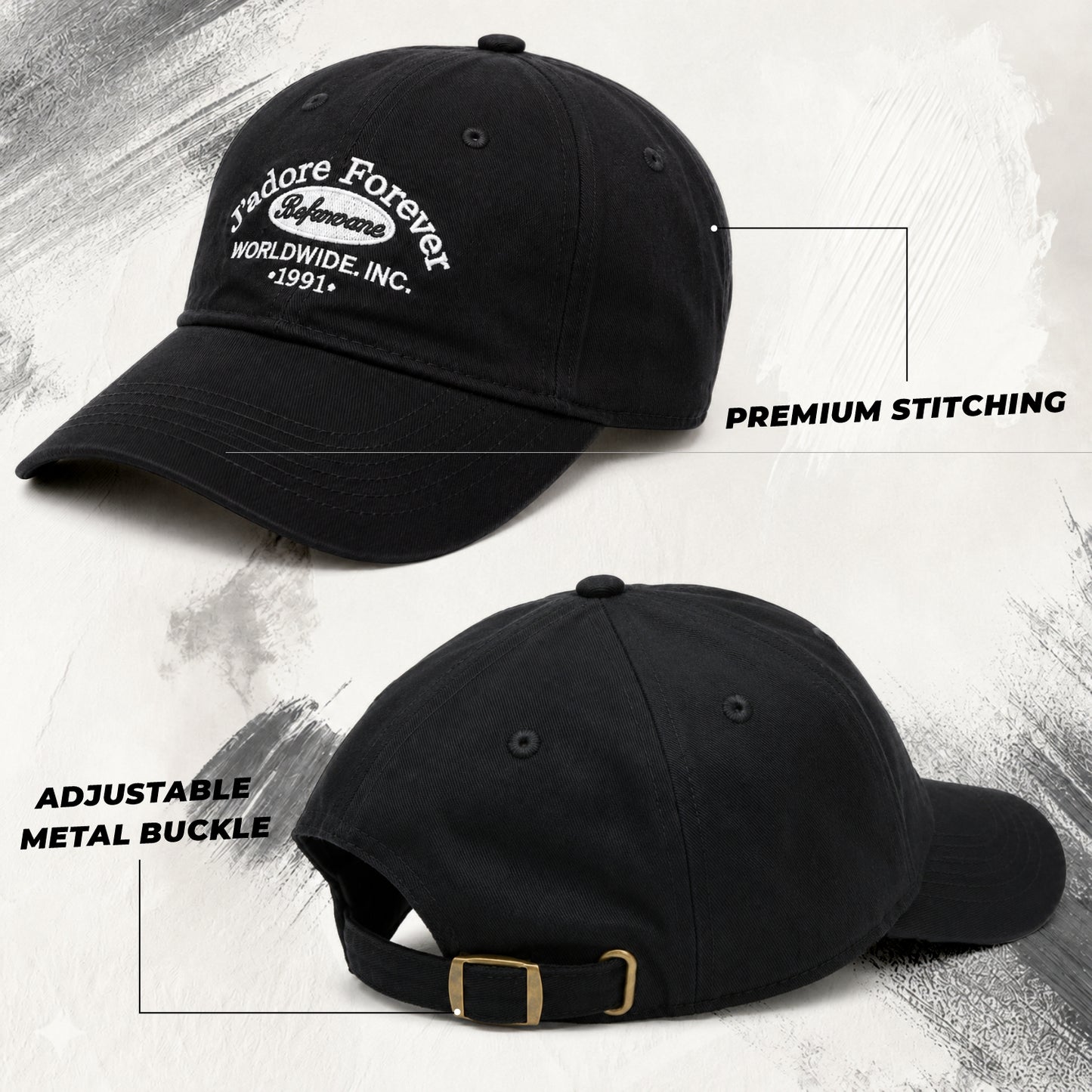 Pick Ur Needs Casual Fashion Forever Baseball Cap – Premium Cotton Adjustable for Men & Women