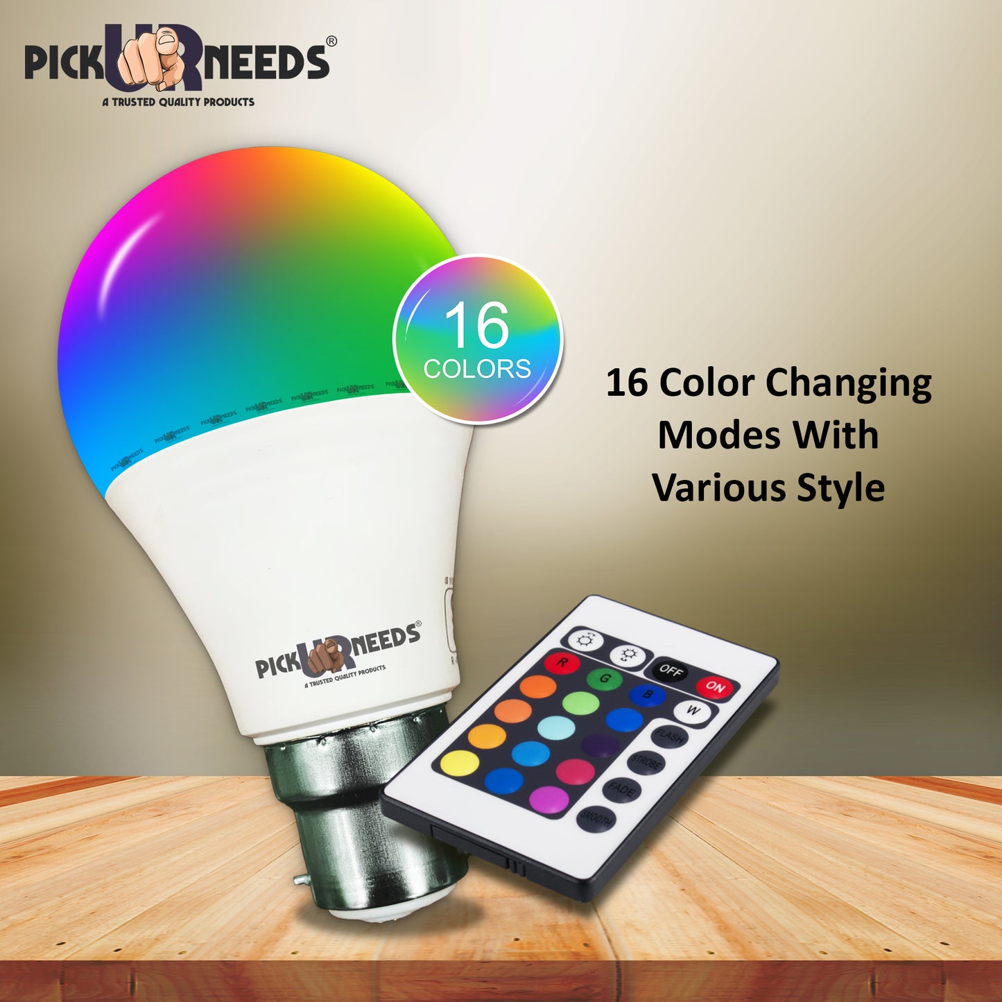 Pick Ur Needs 18 LEDs 5 m Multicolor Color Changing Bulb Rice Lights  (Pack of 4)