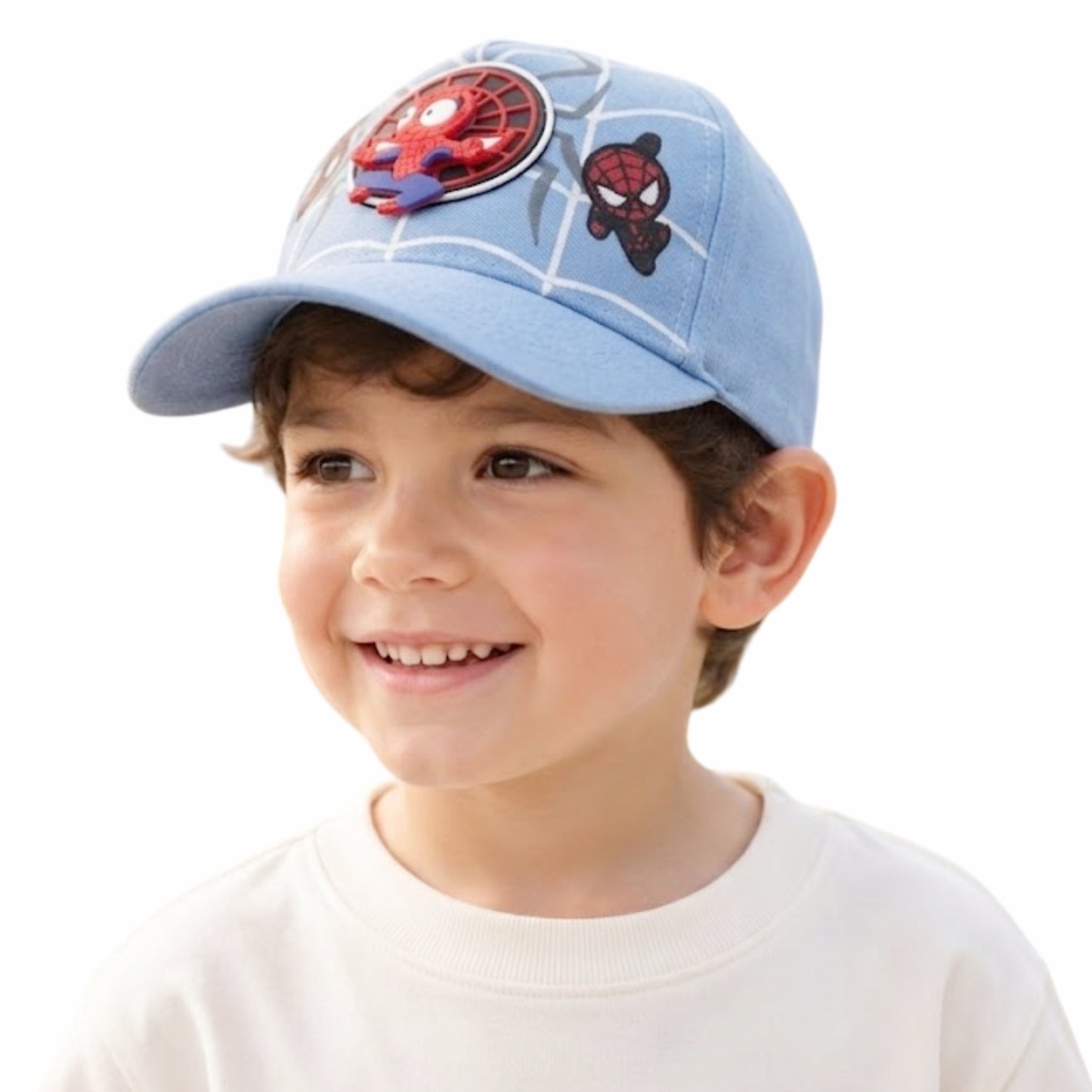 Pick Ur Needs Kids Spider Design Baseball Cap for Boys & Girls Adjustable Strap Summer Sun Protection Hat