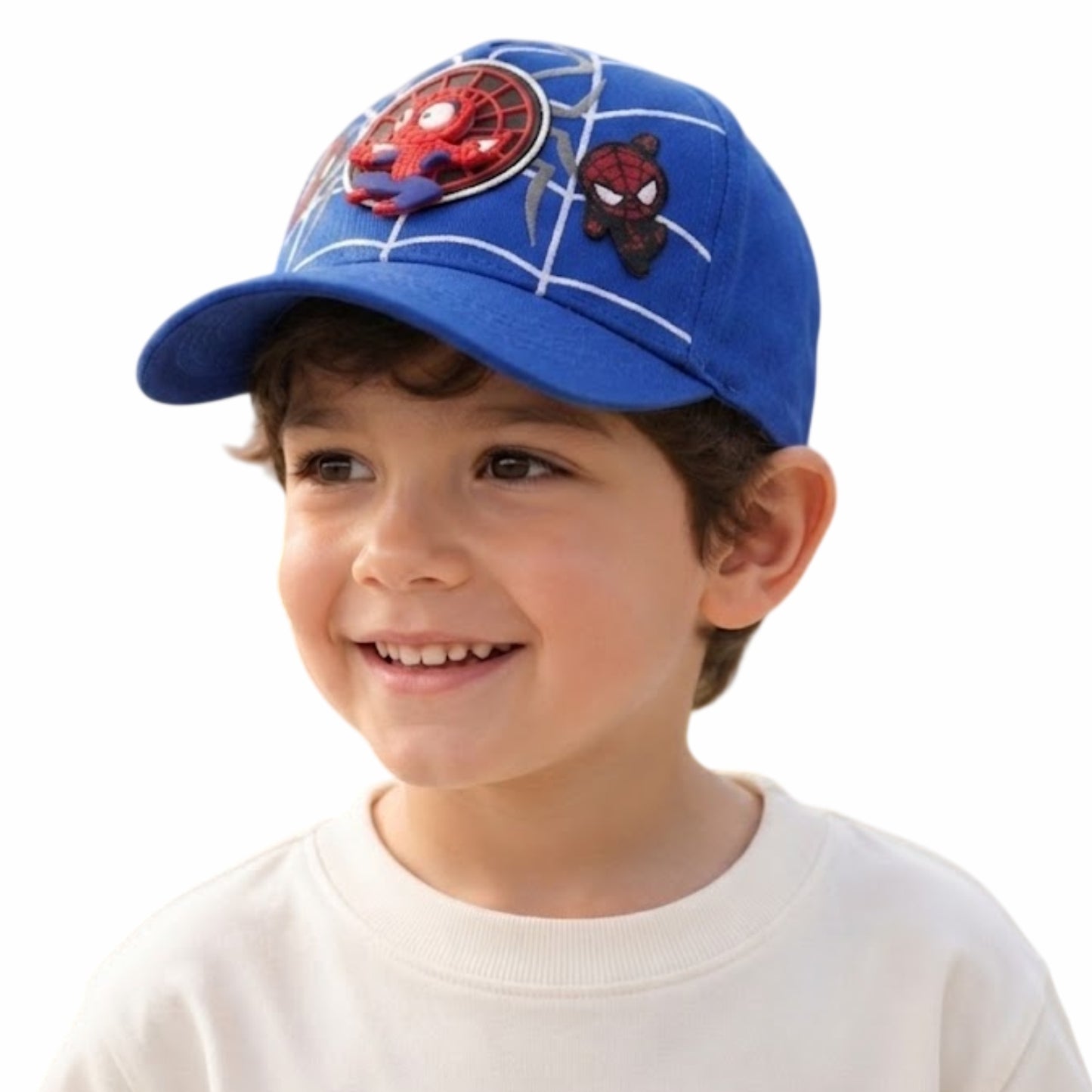 Pick Ur Needs Kids Spider Design Baseball Cap for Boys & Girls Adjustable Strap Summer Sun Protection Hat
