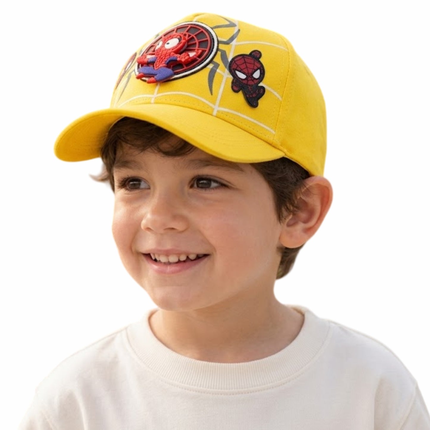 Pick Ur Needs Kids Spider Design Baseball Cap for Boys & Girls Adjustable Strap Summer Sun Protection Hat