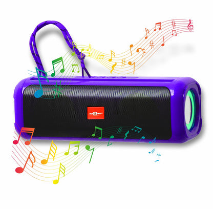 Pick Ur Needs Rechargeable Wireless Bluetooth Speaker Support TF Card/USB Device RGB Disco Light 2 Side Loud Speaker with Extra Bass