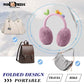 Pick Ur Needs Stylish Stone Design Foldable / Adjustable Ear Muff High Quality Furr Ear Warmer Ear Muff