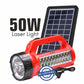 Pick Ur Needs 50W Rechargeable Torch Light With Support Solar Charge Laser + 20 SMD Bright LED 5 hrs Lantern Emergency Light