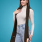 Pick Ur Needs Women’s Knitted Winter Scarf – Soft, Warm & Stylish Casual Long Muffler Stole for Girls
