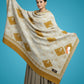 Pick Ur Needs Woolen Shawl for Women | Warm Winter Wool Fabric Shawls with Traditional Prints | Soft & Elegant Ethnic Stole