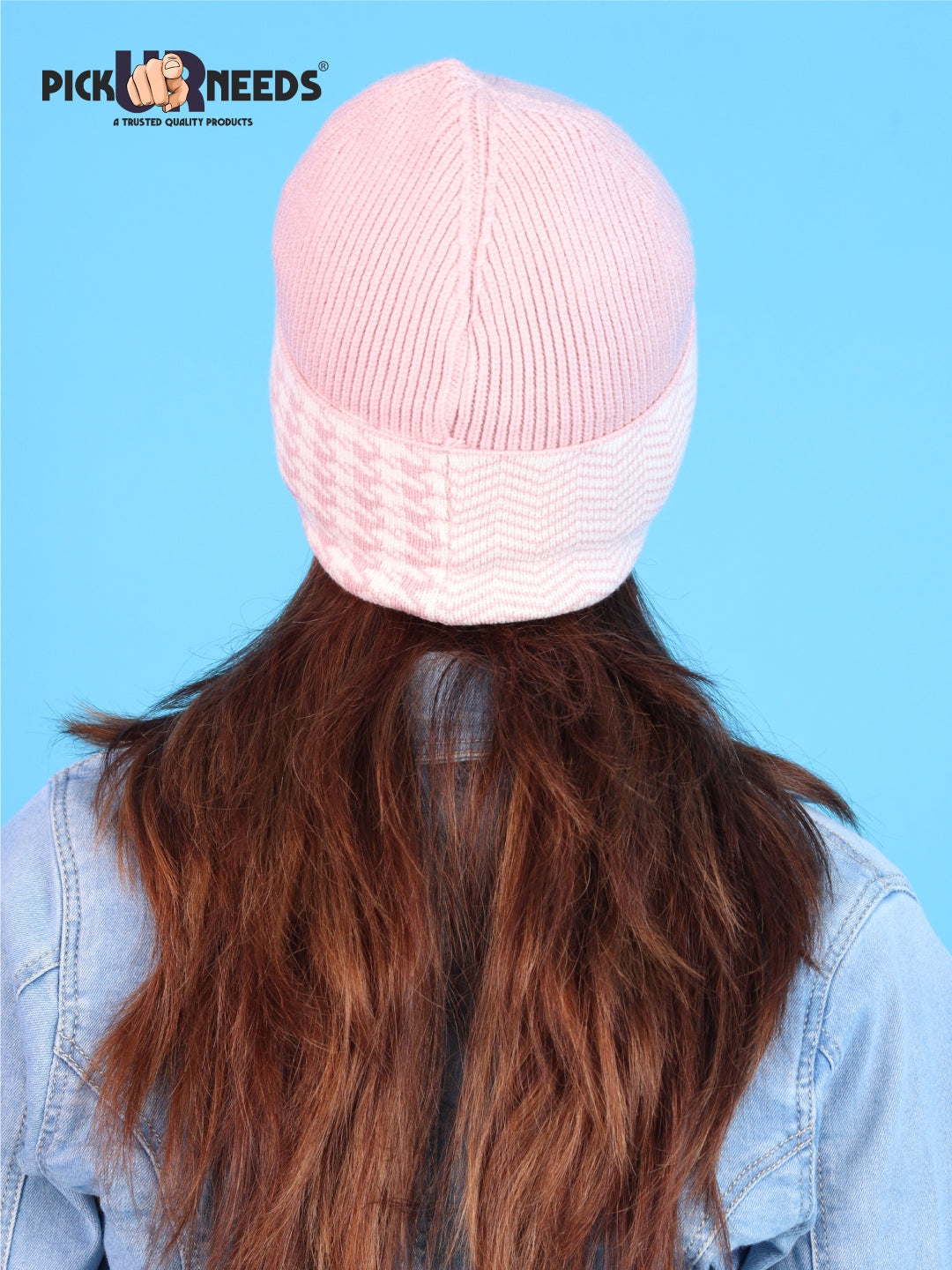 Pick Ur Needs Winter Cuff Beanie Cap – Double-Layered Warm Winter Hat