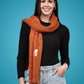 Pick Ur Needs Women’s Knitted Winter Scarf – Soft, Warm & Stylish Casual Long Muffler Stole for Girls