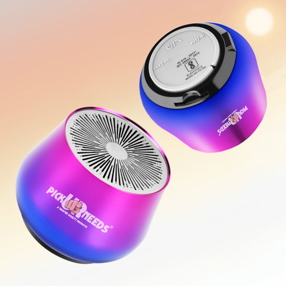 Pick Ur Needs  Mini TWS Metal Body Rechargeable Speaker With Calling Function / TF Card Support 8 W Bluetooth Speaker  (Green, 5.0 Channel) Be the first to Review this product