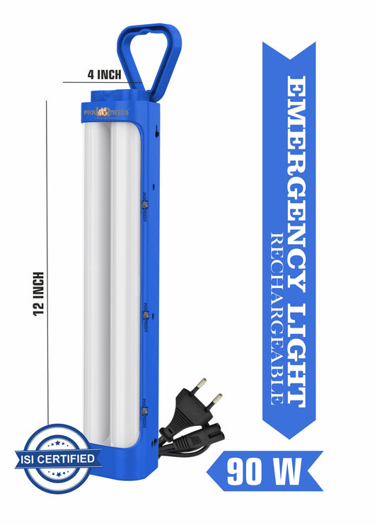 Pick Ur Needs Chargeable Emergency Light With Touch Sensor On / Off 2 High Brightness LED Tube 5 hrs Lantern Emergency Light