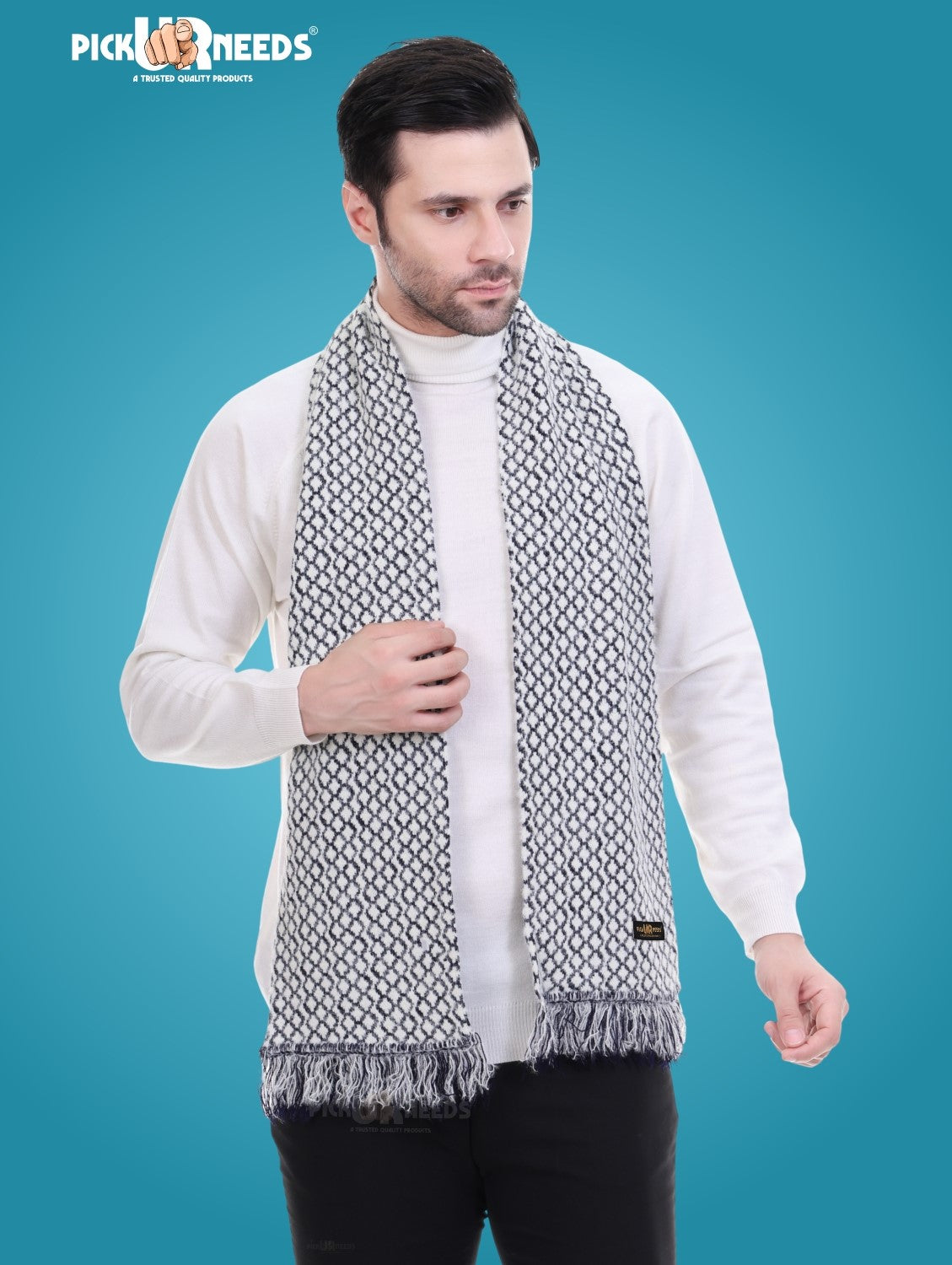 Pick Ur Needs Stylish Mens Muffler  Warm, Soft & Trendy Wint