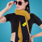 Pick Ur Needs Women’s Winter Wool Muffler Scarf – Premium Soft Knitted Dual-Tone Warm Shawl Wrap for Winter Travel, Casual