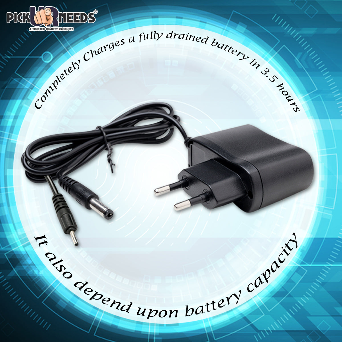 Pick Ur Needs Emergency Torch Light Charger Rocklight Model No :- 499 , 699, 299, 49W, 69W, 99W, 7114 etc . Rechargable Emergency DC Power Supply Adapter Charger for Emergency Lights 6V/600mA 3.6 A 10 hrs Torch Emergency Light