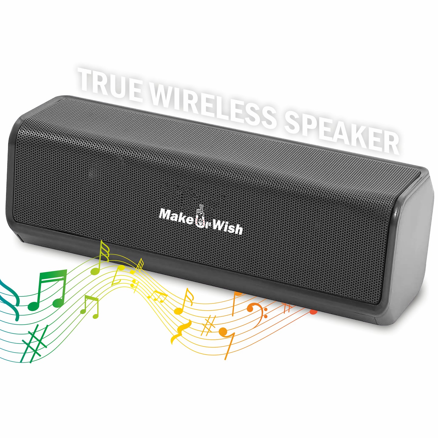 Pick Ur Needs True Wireless Mini HD Soundbar USB/AUX/TF Card Support 1200mAh 10W Bluetooth Speaker
