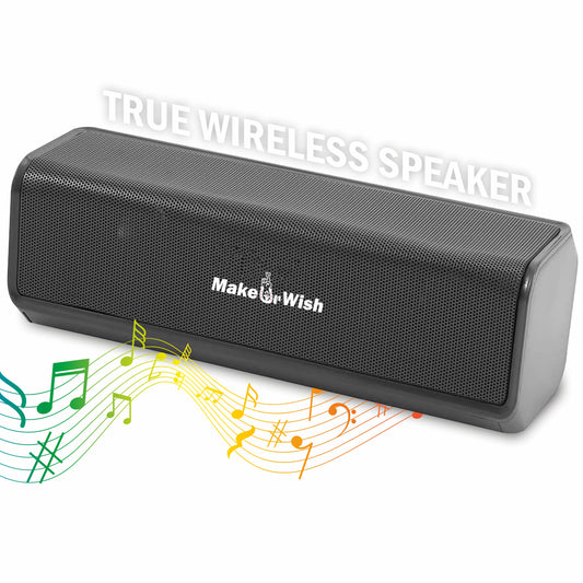 Pick Ur Needs True Wireless Mini HD Soundbar USB/AUX/TF Card Support 1200mAh 10W Bluetooth Speaker