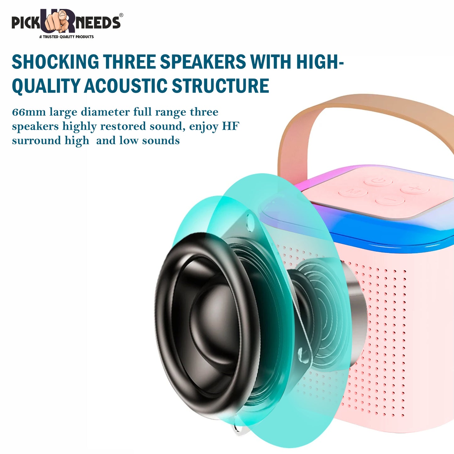 Pick Ur Needs 634 6 W Bluetooth Speaker