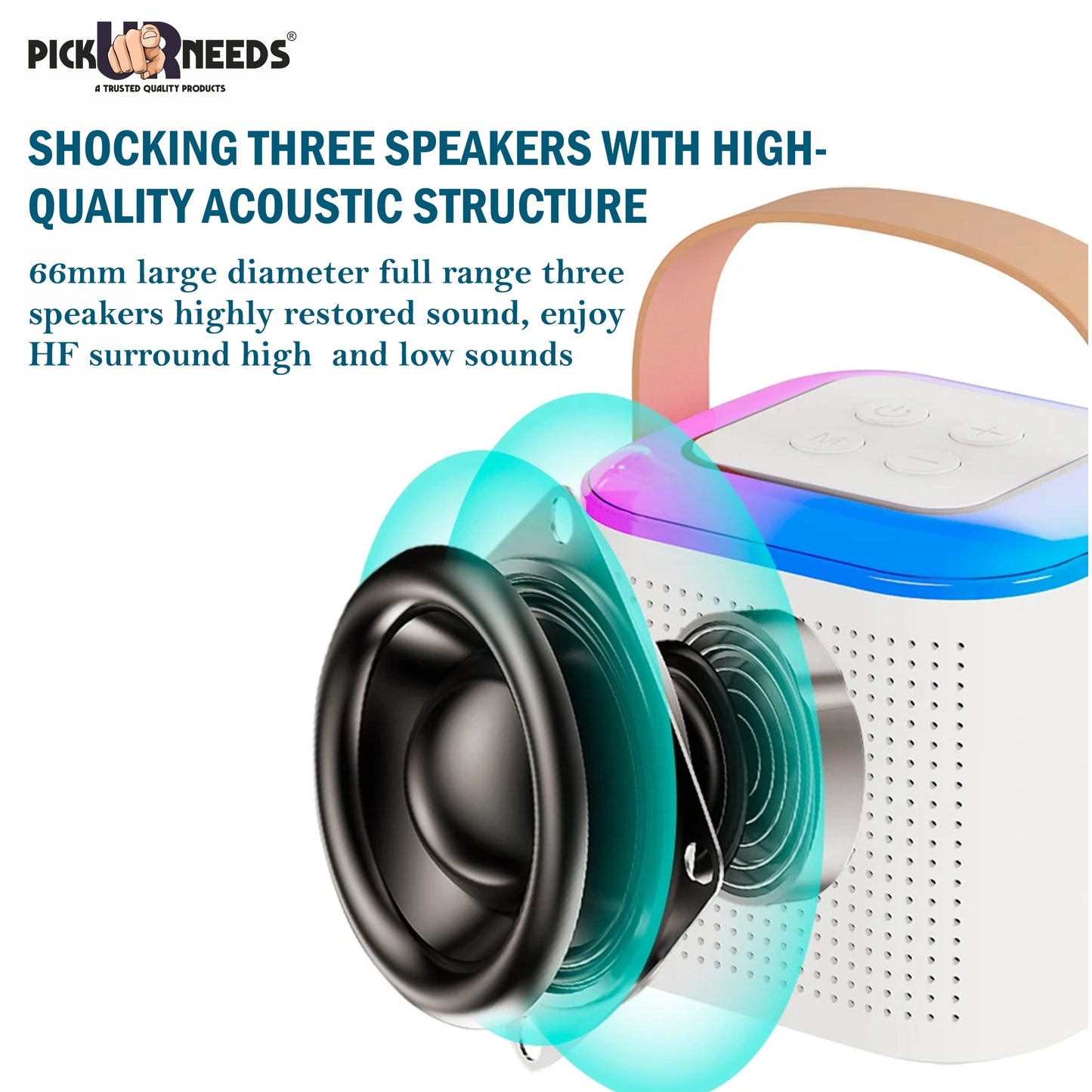 Pick Ur Needs 634 6 W Bluetooth Speaker