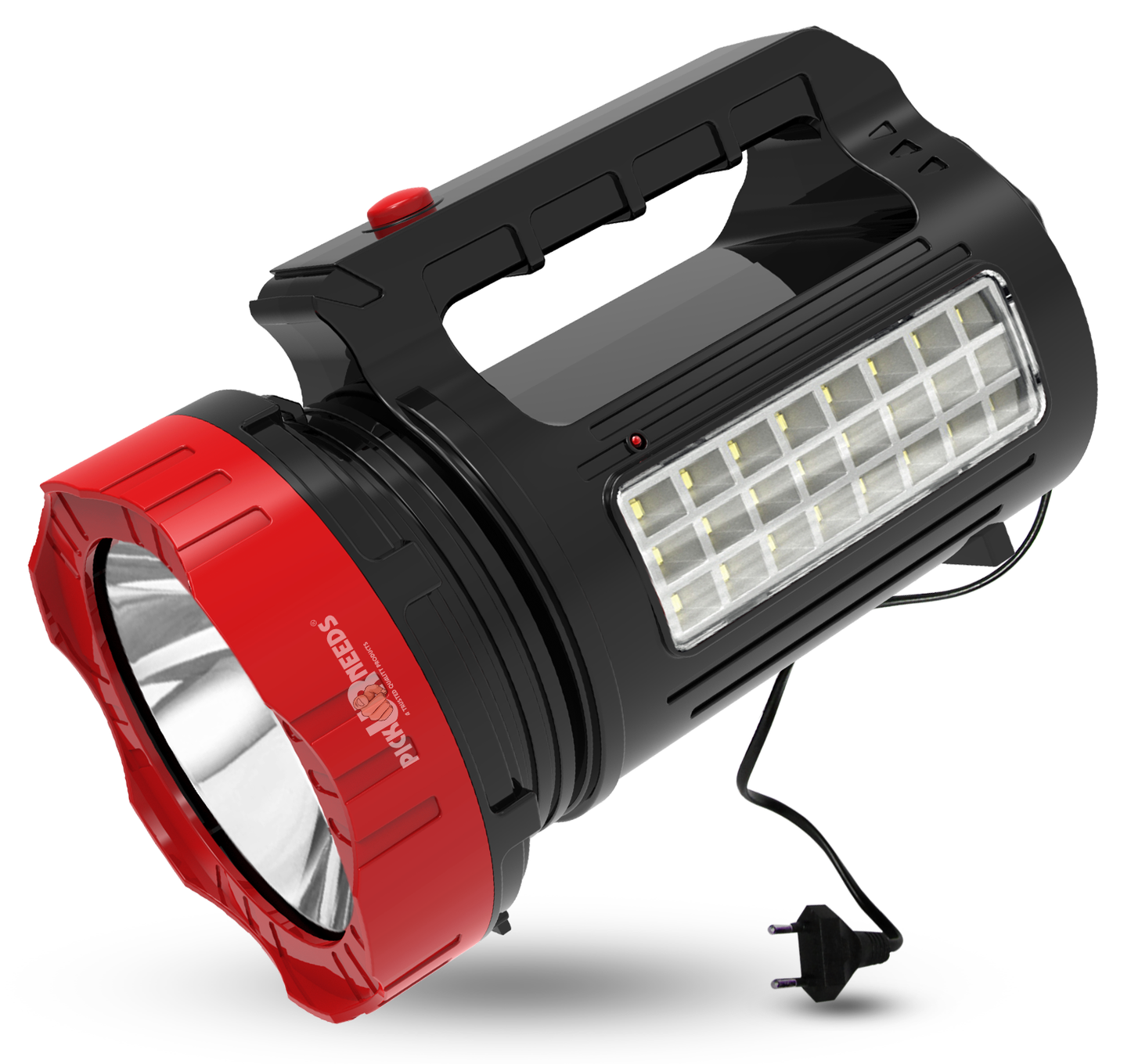 Pick Ur Needs 2 In 1 Rechargeable Emergency 150W+24 SMD Long Range LED Search Torch Light