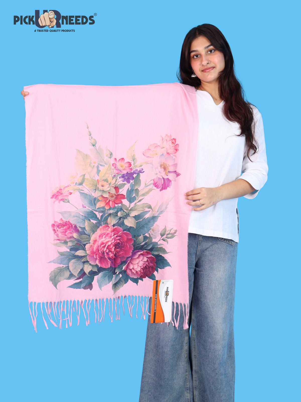 Pick Ur Needs Soft Warm Winter Stylish Wrap for Women & Girls