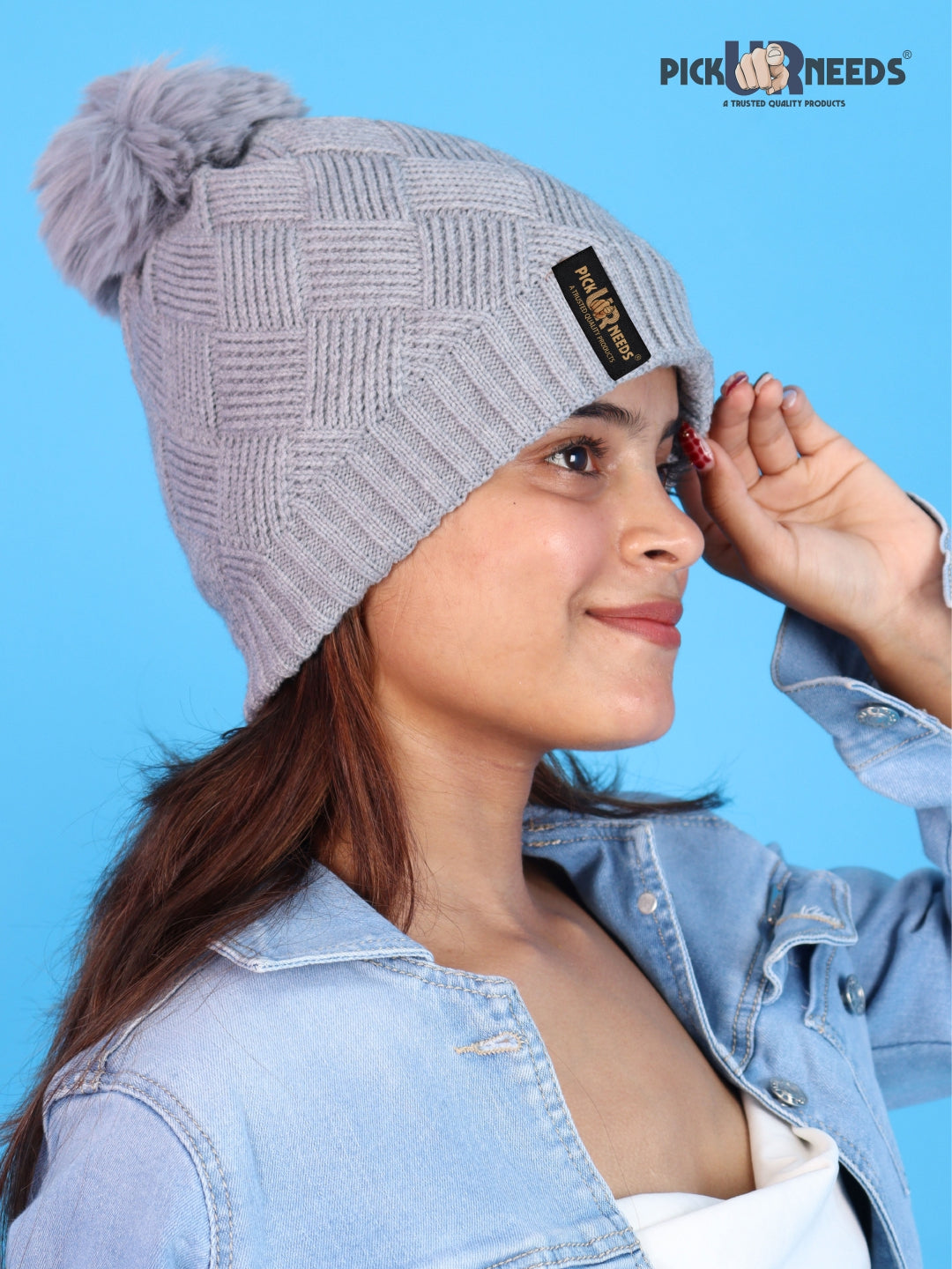 Pick Ur Needs Woolen Winter Cap – Warm & Stylish Winter Wear for Women