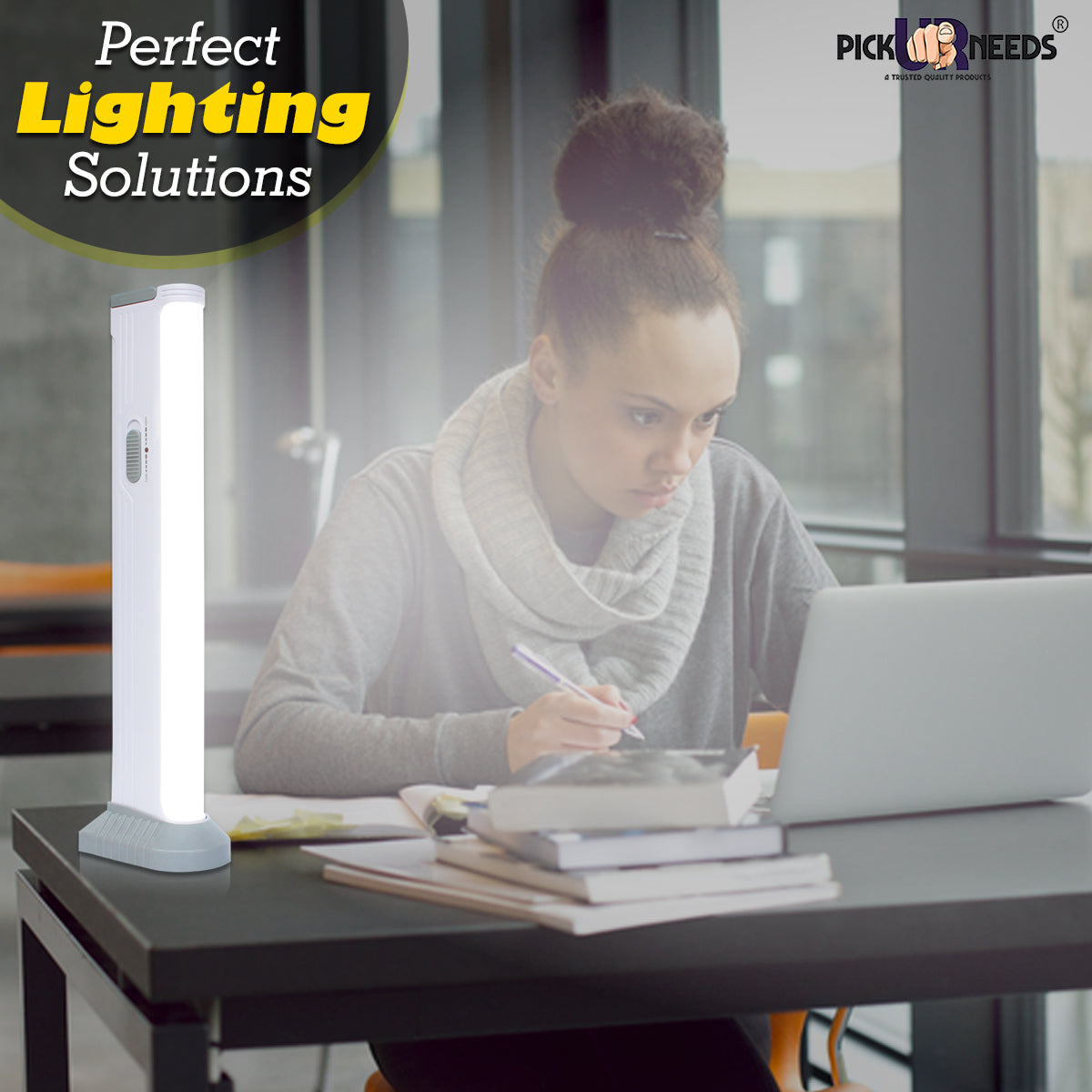 Pick Ur Needs Super Bright Plastic Emergency Long Tube Light with Low and High