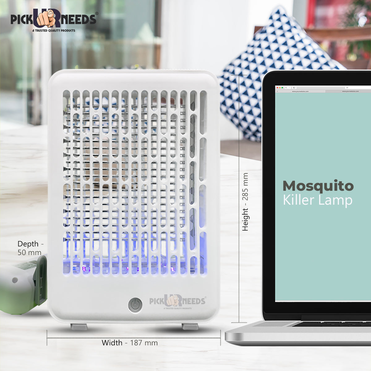Pick Ur Needs Rechargeable Mosquito Killer Lamp Racket/Bat/Fly Swatter USB Charging Insect Killer
