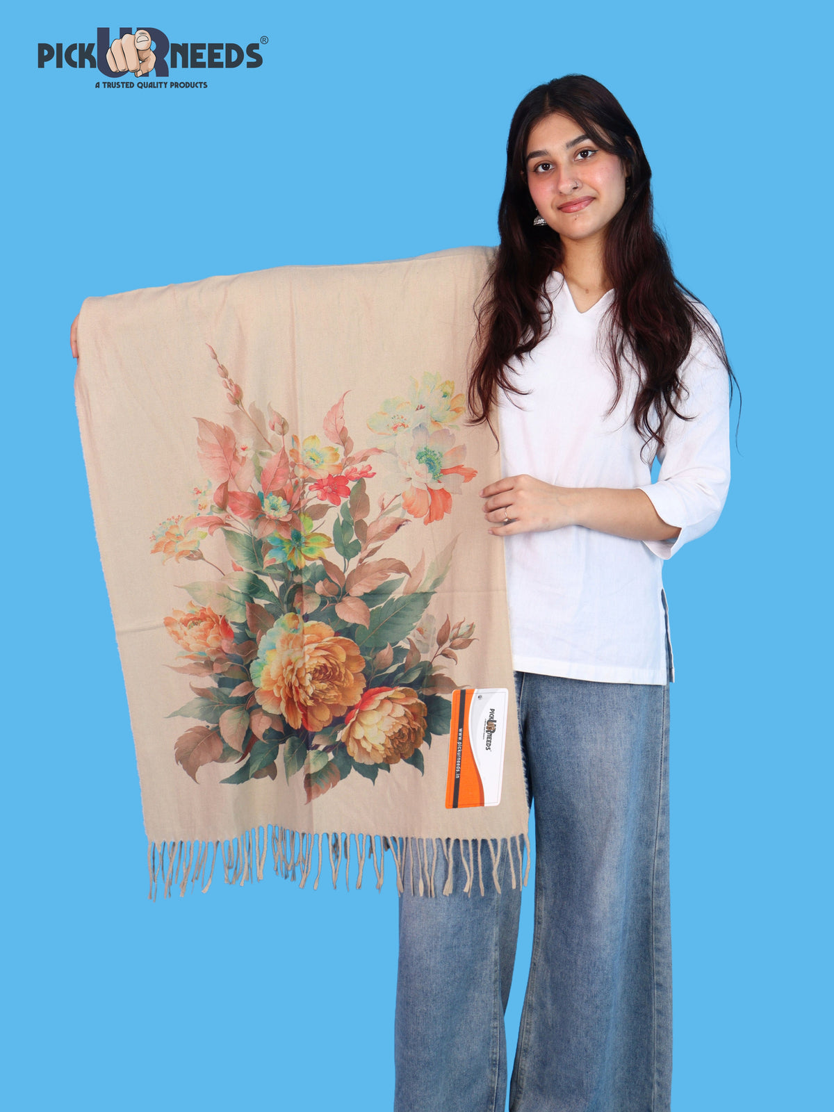 Pick Ur Needs Soft Warm Winter Stylish Wrap for Women & Girls