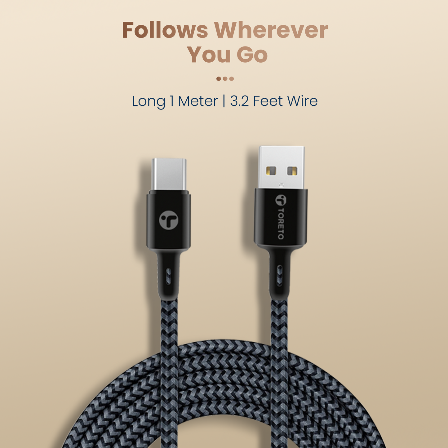 Super Fast Charging Data Cable with High-Speed Data Transfer Durable Charging Cable
