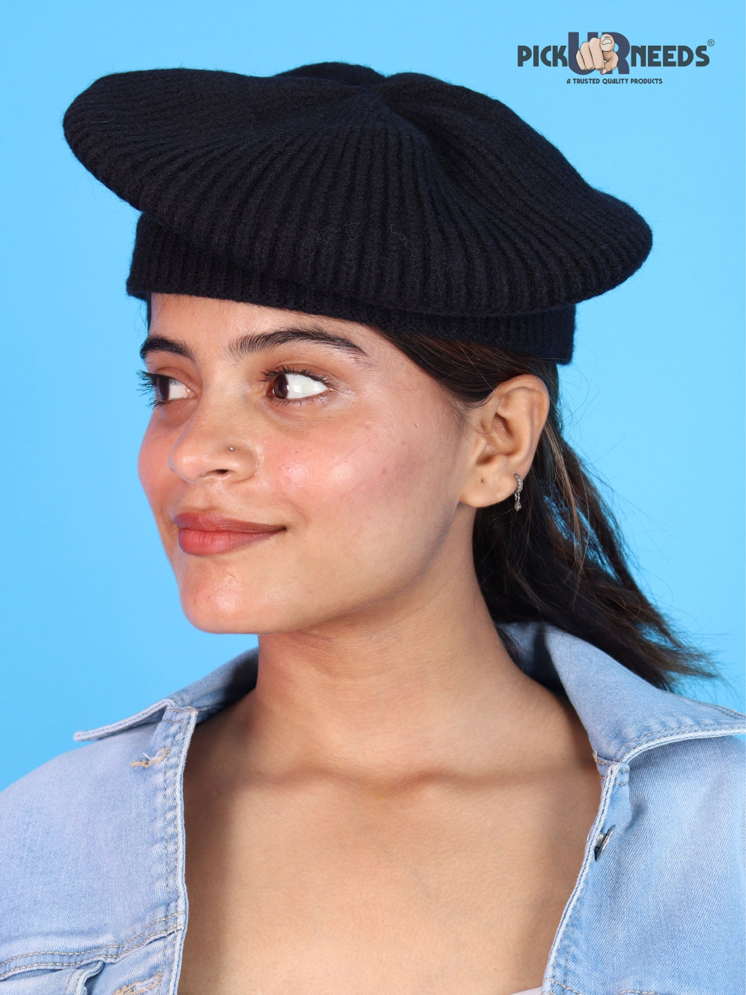 Pick Ur Needs Knitted Beret for Women – Stylish, Warm & Lightweight Winter Hat