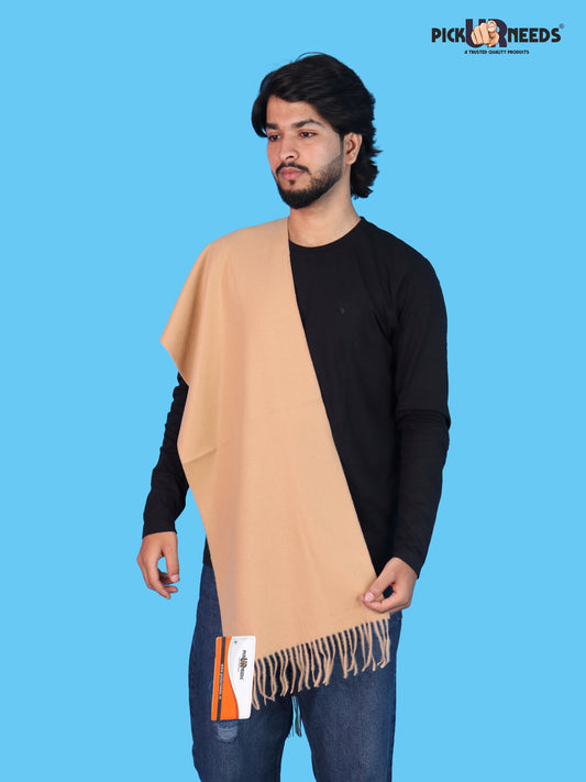 Pick Ur Needs Stylish Men’s Winter Muffler Soft Knitted Warm Neck Scarf