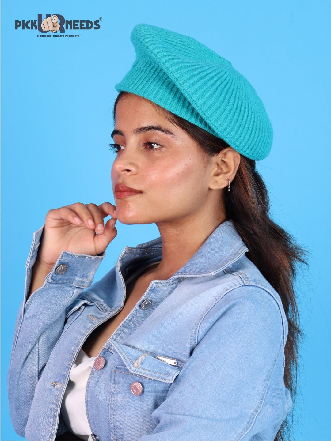 Pick Ur Needs Knitted Beret for Women – Stylish, Warm & Lightweight Winter Hat