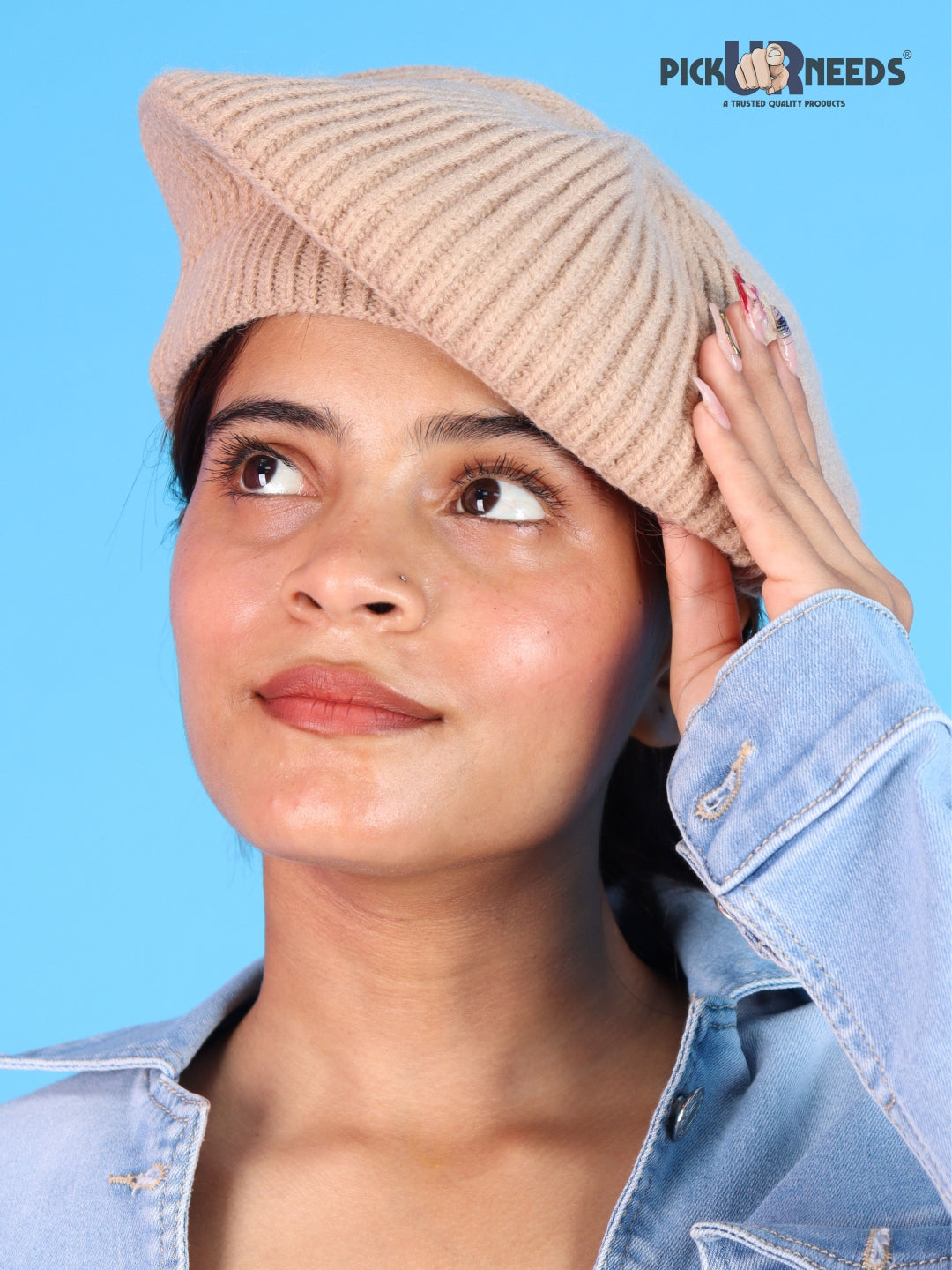 Pick Ur Needs Knitted Beret for Women – Stylish, Warm & Lightweight Winter Hat