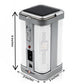 Pick Ur Needs Solar Rechargeable Home Emergency Floor Lantern Lamp Light 4 Side Tube