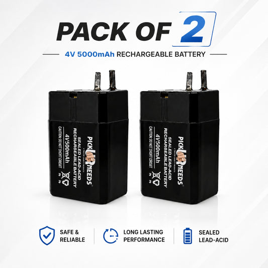 Pick Ur Needs Compact 4V 500mAh Sealed Lead Acid  for Long-Lasting Backup Power  Battery