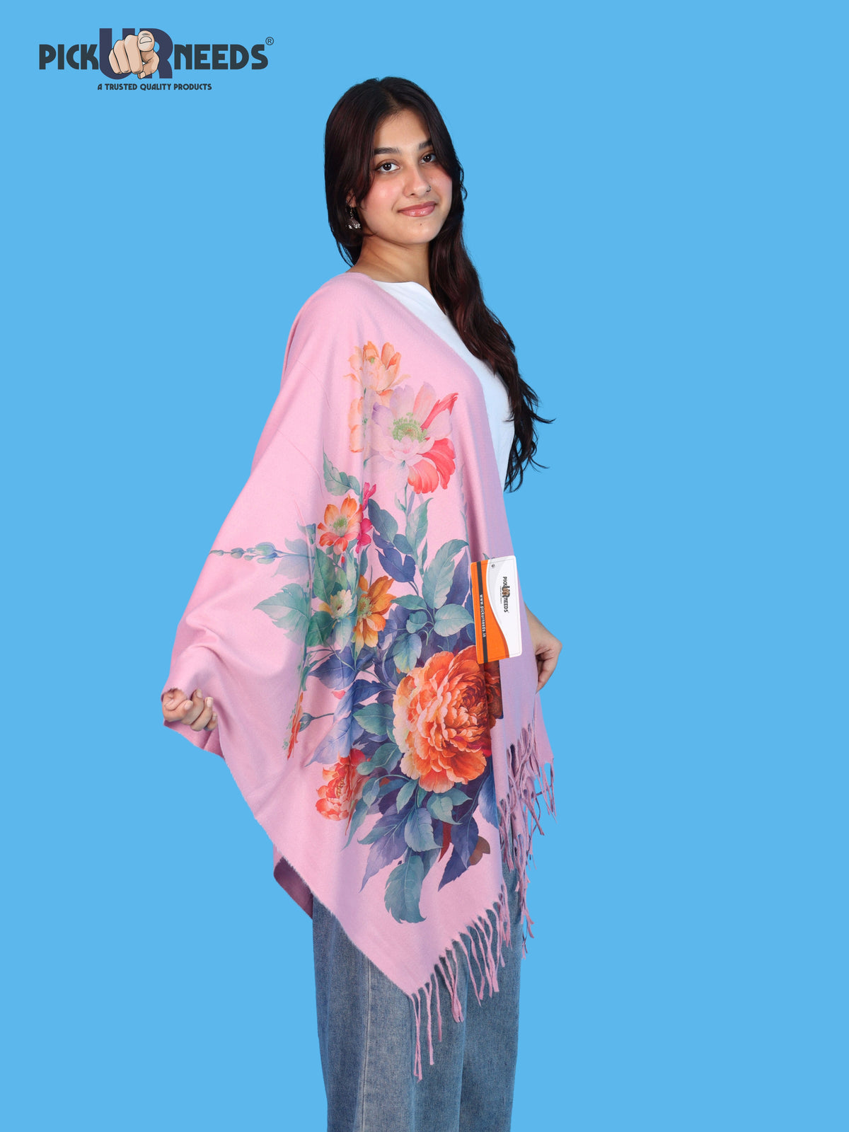 Pick Ur Needs Soft Warm Winter Stylish Wrap for Women & Girls