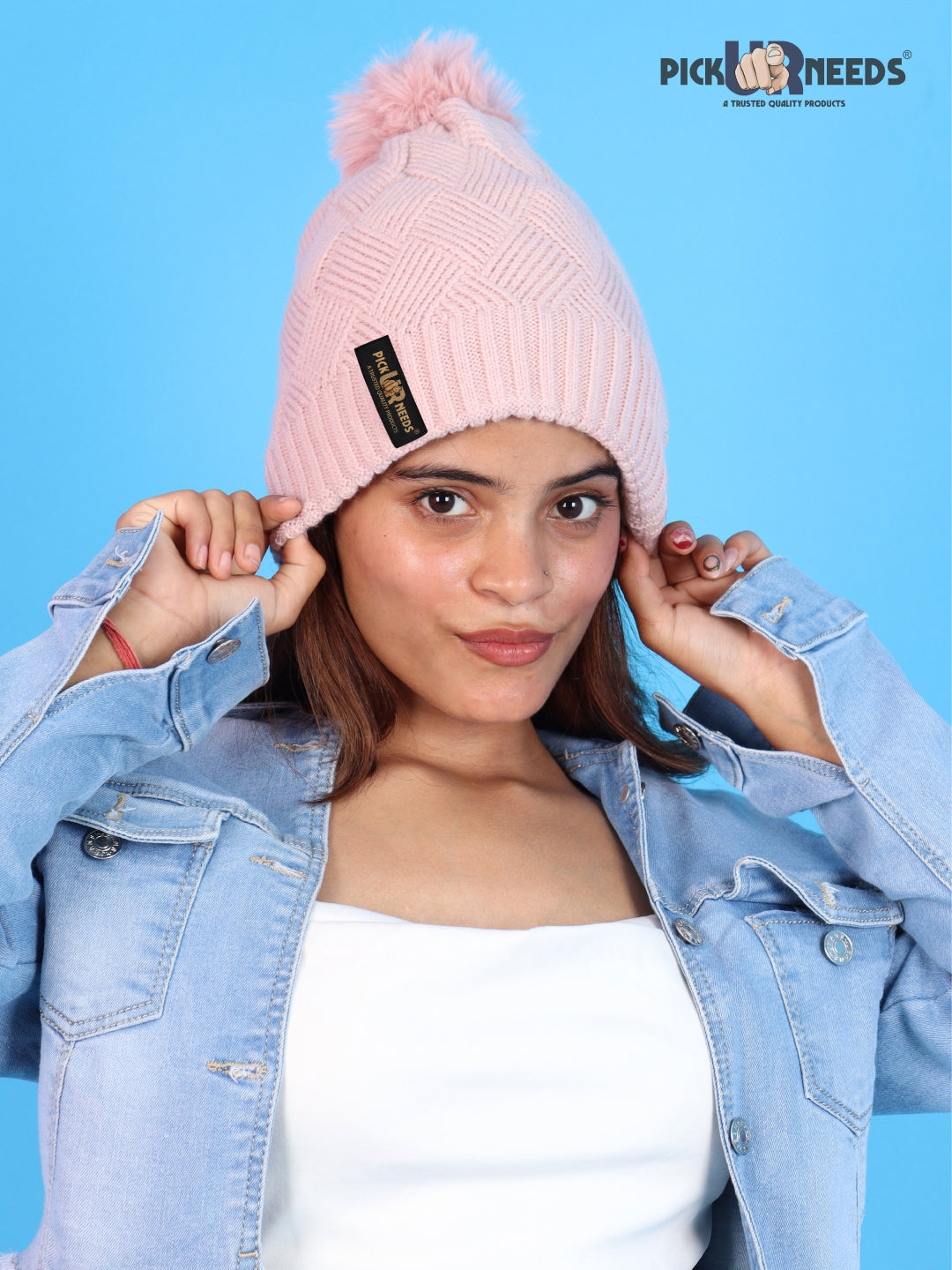 Pick Ur Needs Woolen Winter Cap – Warm & Stylish Winter Wear for Women