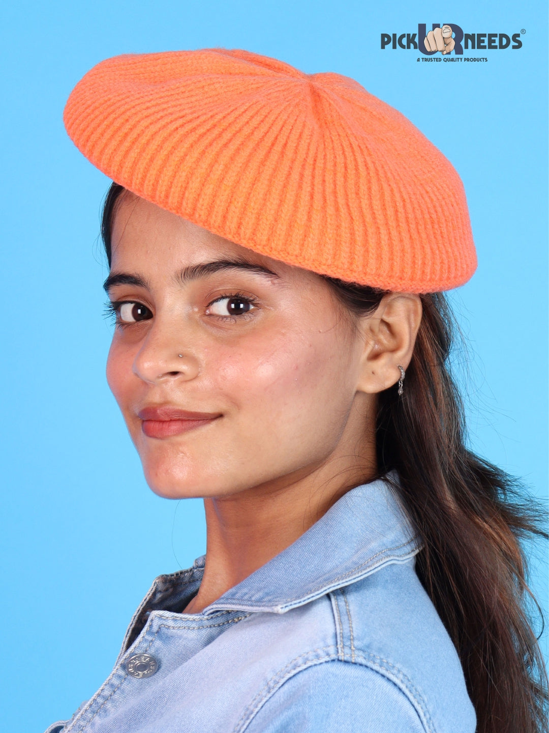 Pick Ur Needs Knitted Beret for Women – Stylish, Warm & Lightweight Winter Hat