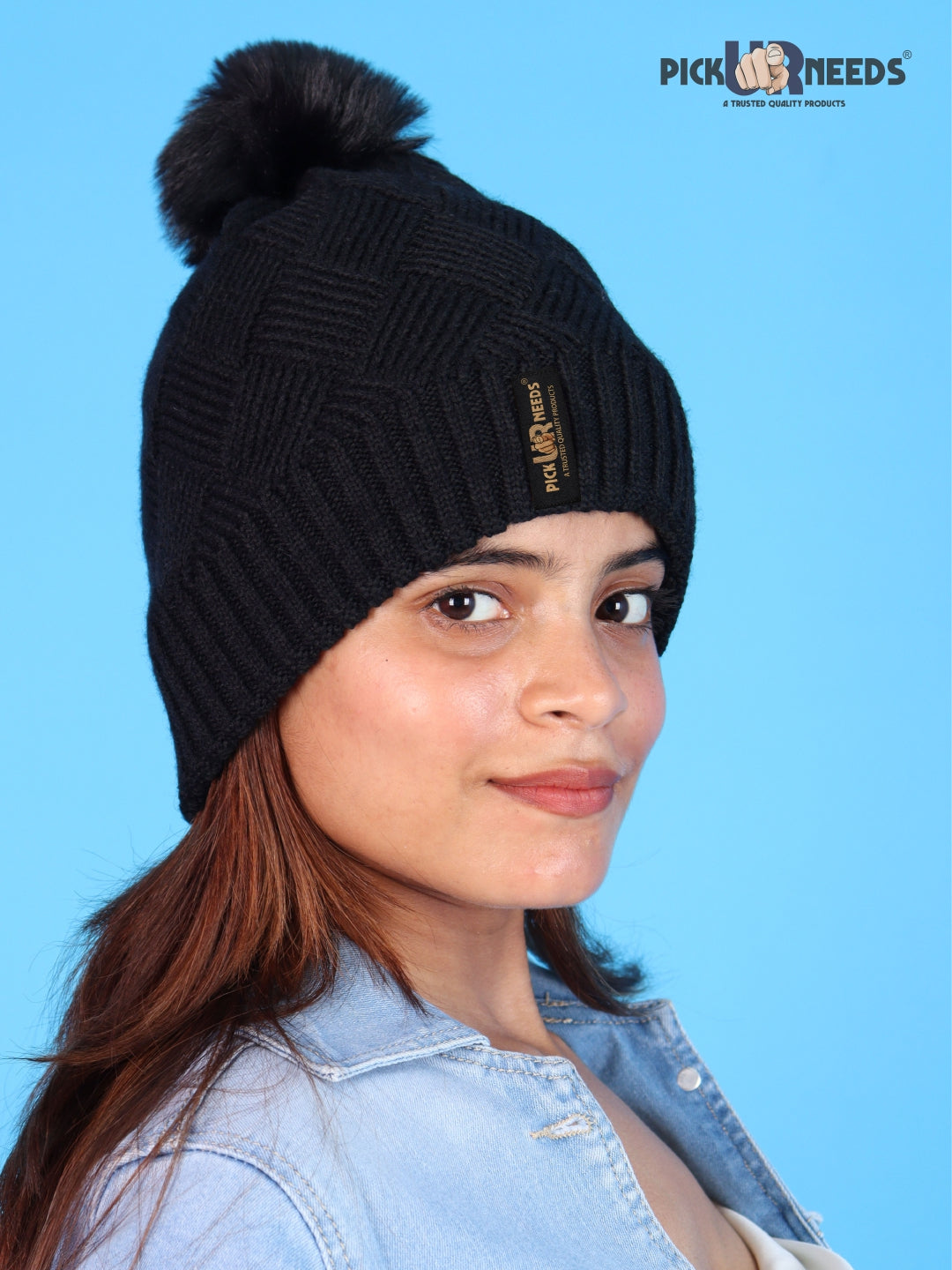 Pick Ur Needs Woolen Winter Cap – Warm & Stylish Winter Wear for Women