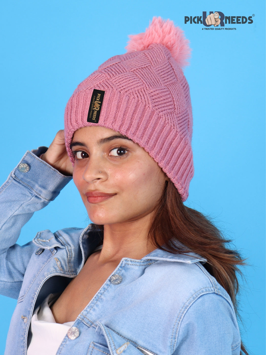 Pick Ur Needs Woolen Winter Cap – Warm & Stylish Winter Wear for Women