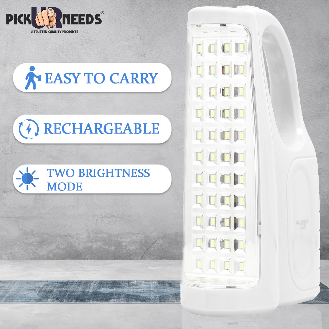 Pick Ur Needs Rechargeable Home Emergency LED lamp 44 Led Chargeable Home 10 hrs Lantern Emergency Light