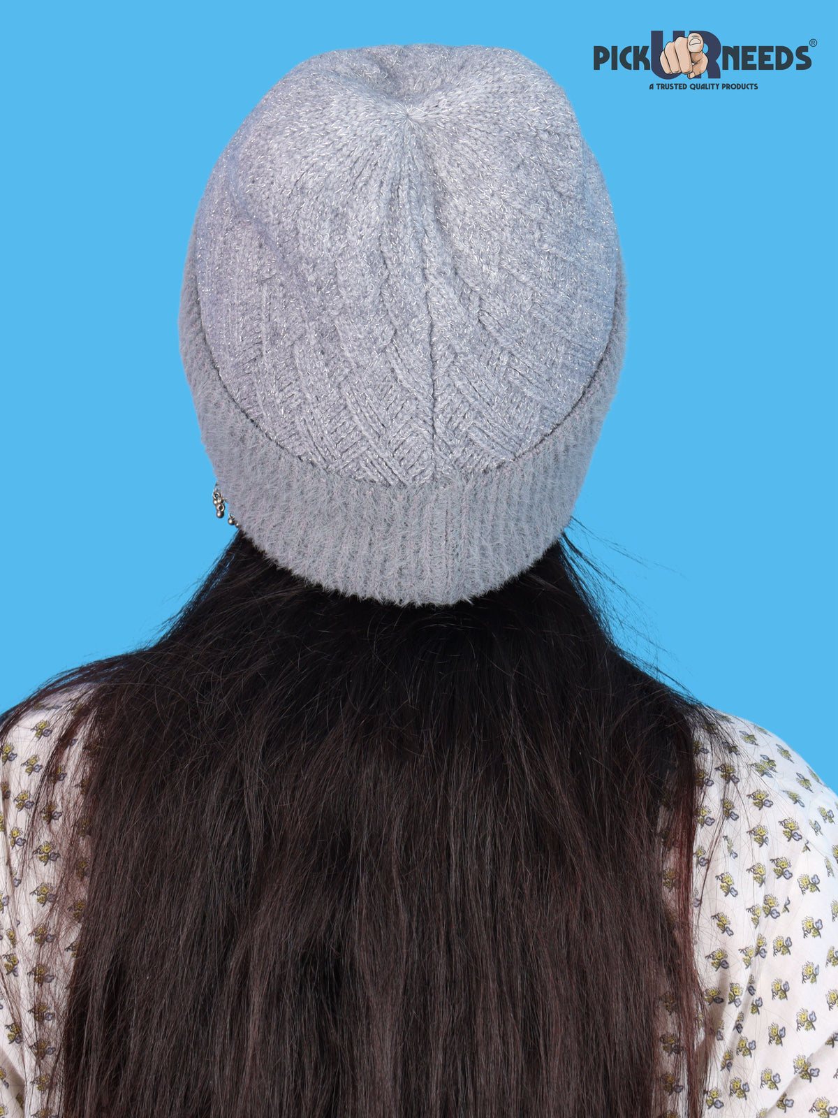 Pick Ur Needs Women & Girls Winter Beanie Cap Cozy & Soft Knitted Warm Hat with Stretchable Fit