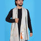 Pick Ur Needs Winter Shawl, Scarf, Stole & Muffler with Elegant Feather Print Soft Lightweight Winter Wrap for Men Stylish Scarf Stole for Kurta, Shirt For Boys